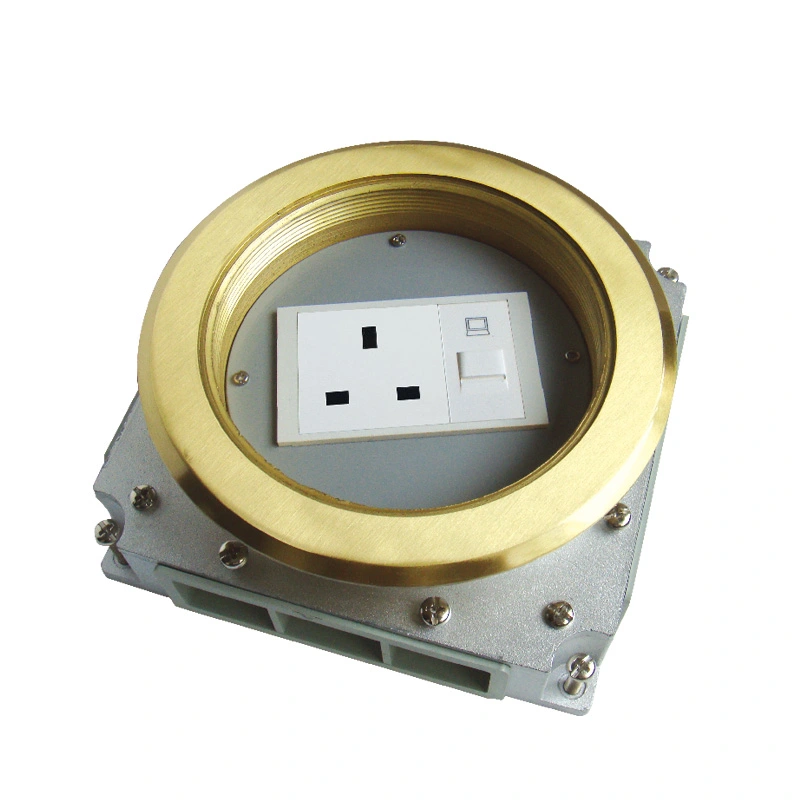 What are the advantages of the swivel type floor socket